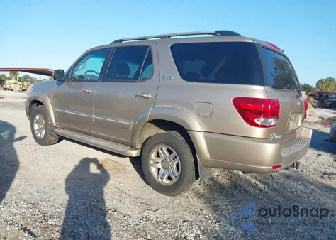 2006 Toyota Sequoia Sr5 V8 z USA, uszkodzony, nr VIN 5TDZT34A66S271878